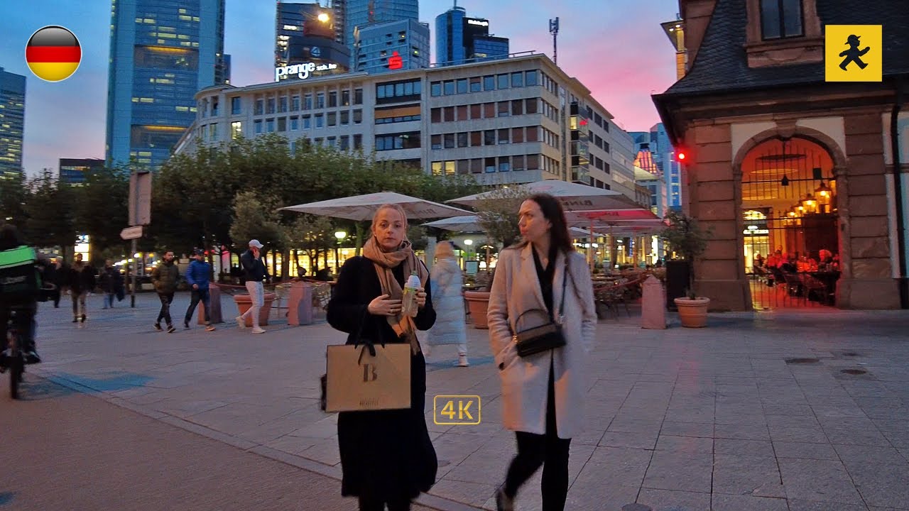 Frankfurt, Germany 🇩🇪 | Walking along Zeil and Goethestra&szlig;e | Oct 2023 | 4K