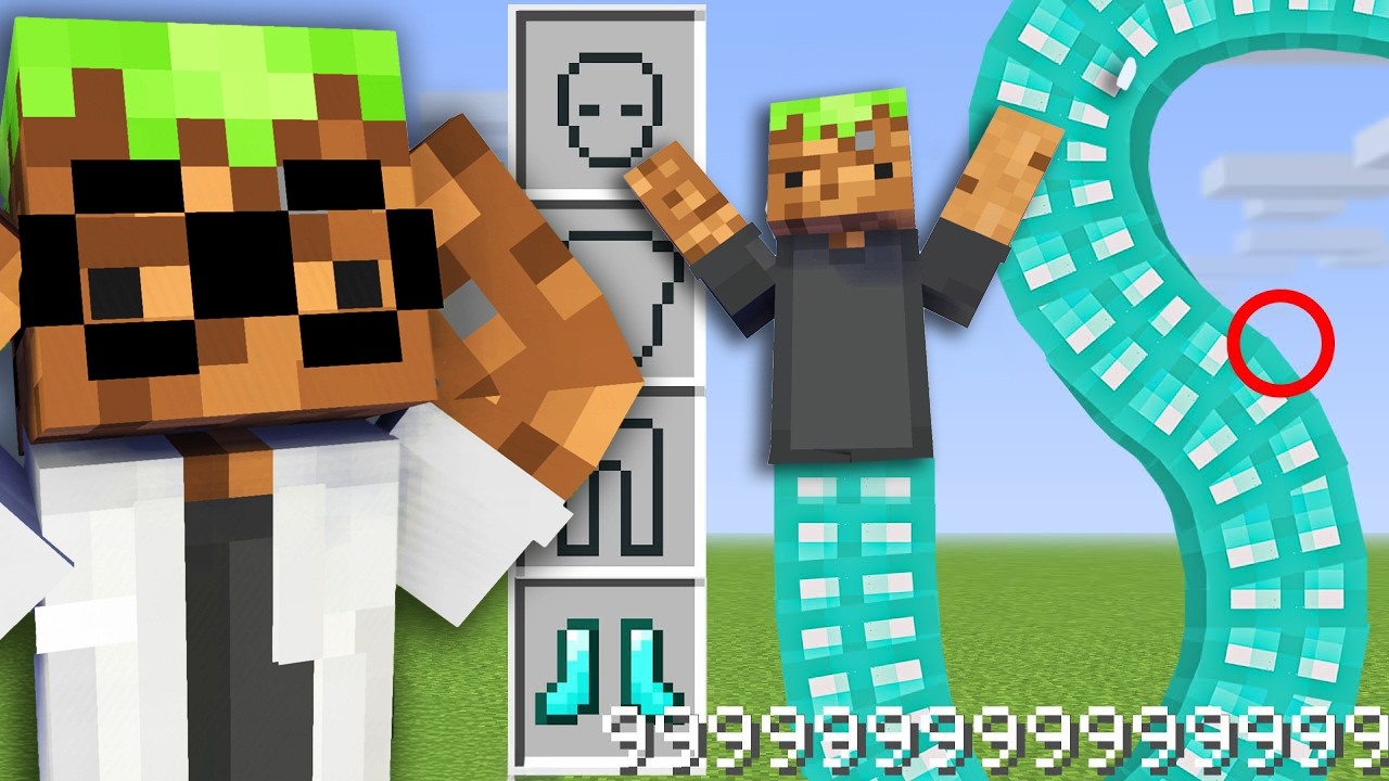 MİNECRAFT'TA 100 SAÇMA MODU TEST ETTİM