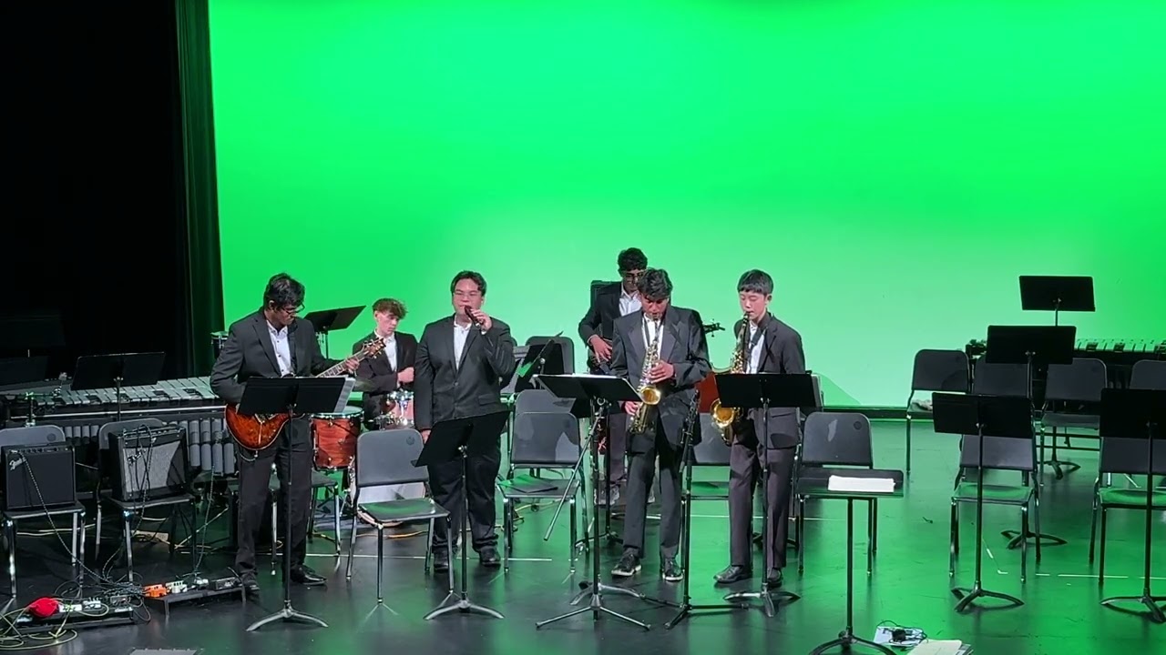 Cal High Music - 2026 Jazz Spring Concert -  Just The Two of Us by Bill Withers
