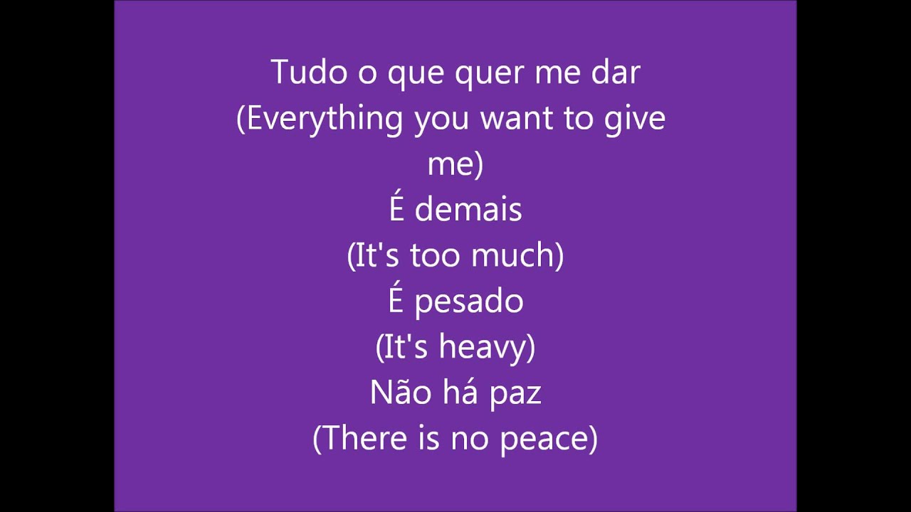 Vanessa Da Mata & Ben Harper - Boa Sorte (Good Luck) (Lyrics)
