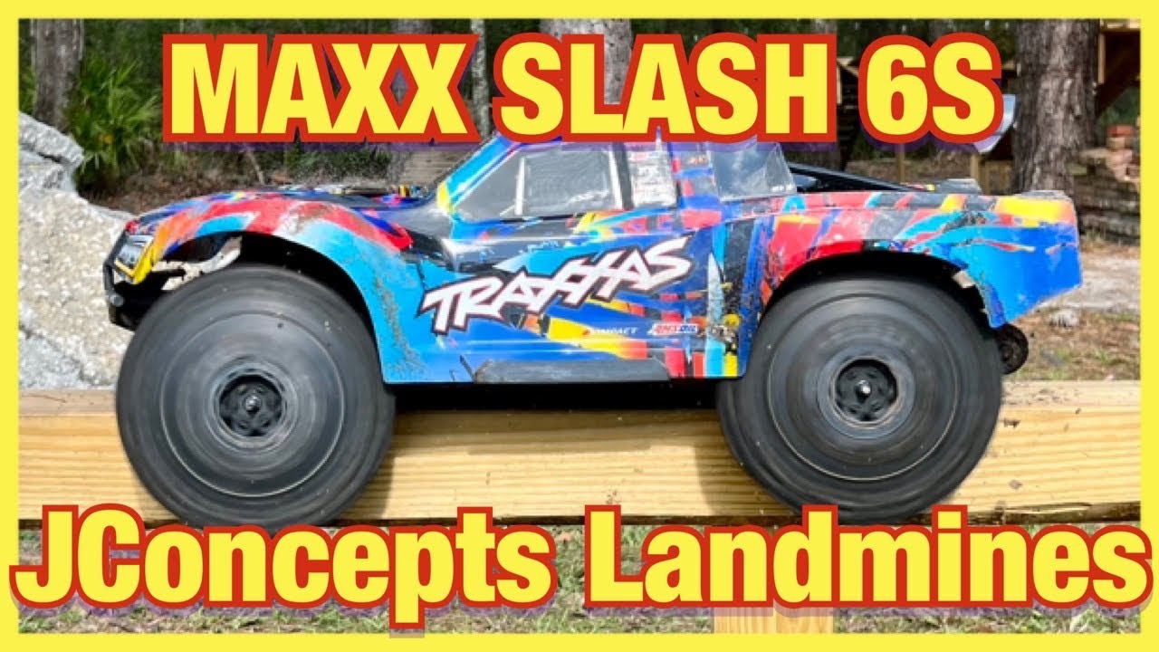 Jconcepts UDR Landmines on Maxx Slash