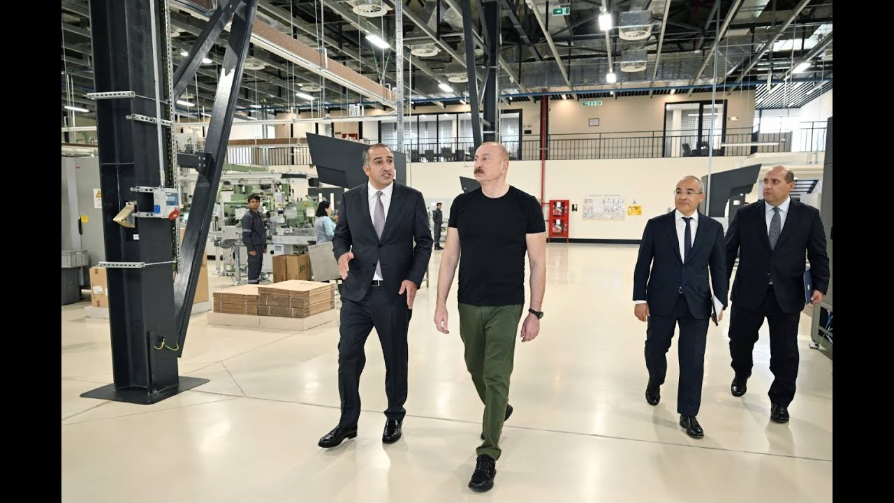 Ağdam Sənaye Parkında tütün məmulatlarının istehsalı müəssisəsi fəaliyyətə başlayıb