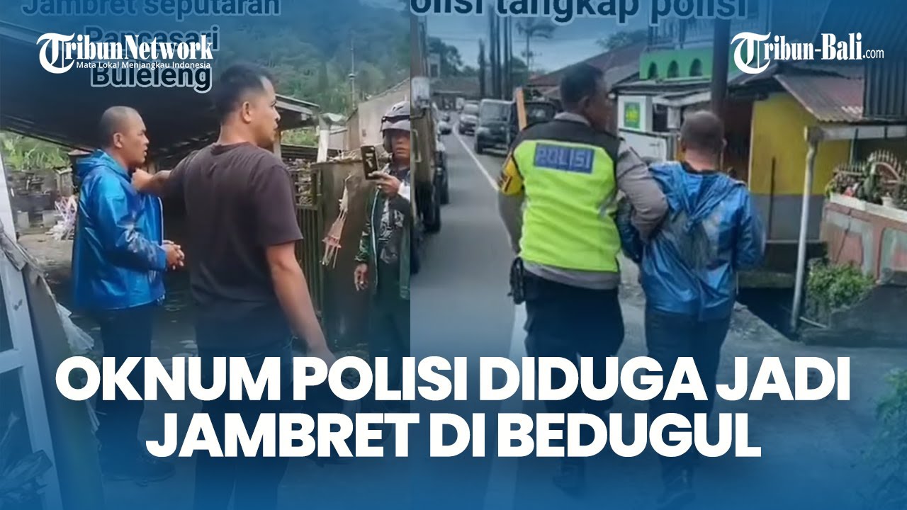 Viral! Pria Diduga Polisi Tertangkap Warga Usai Jambret di Pancasari, Buleleng