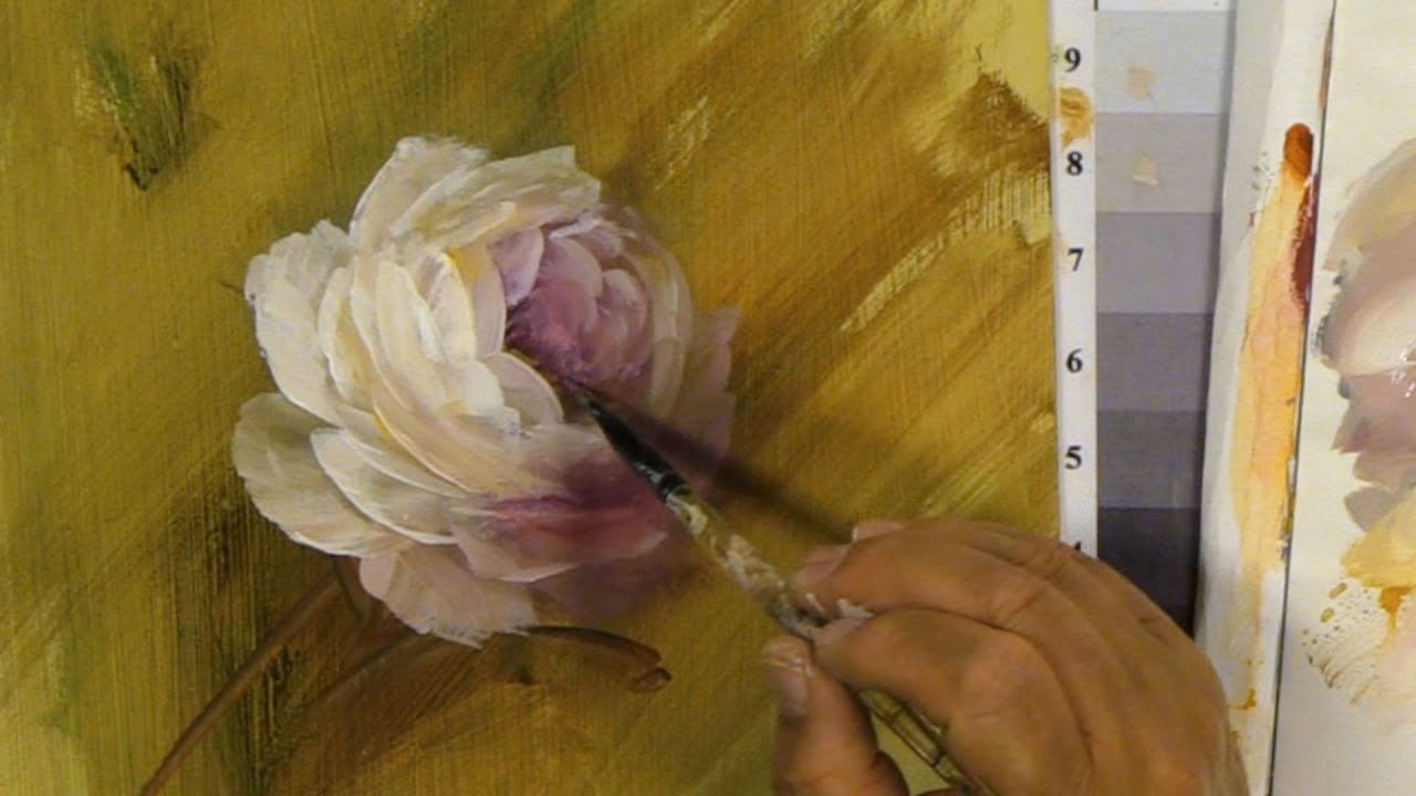 How To Correct Acrylic Roses-  Adding Petals