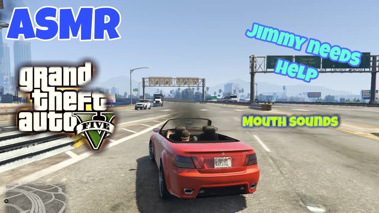 ASMR GTA 5 { JIMMY NEEDS HELP} MOUTH SOUNDS