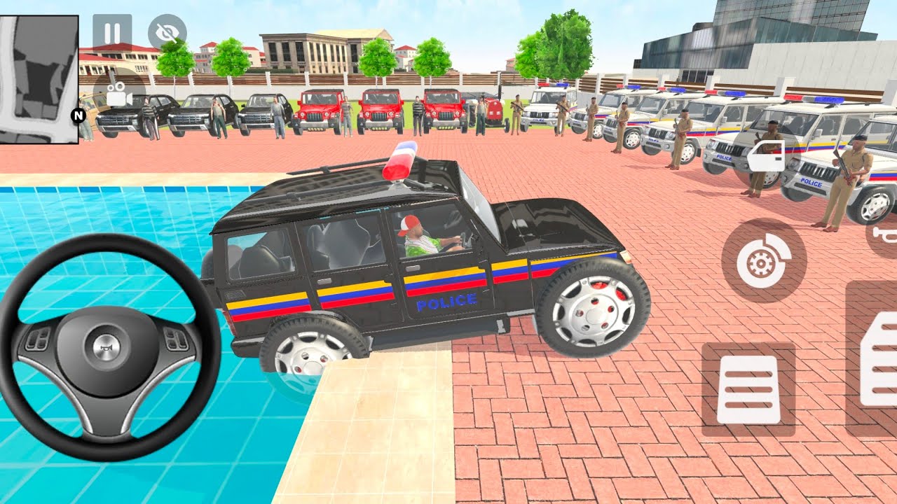 Modified Police Car 🚨 Gangster Life in Indian Streets | Open WorldGame game for android ❤️