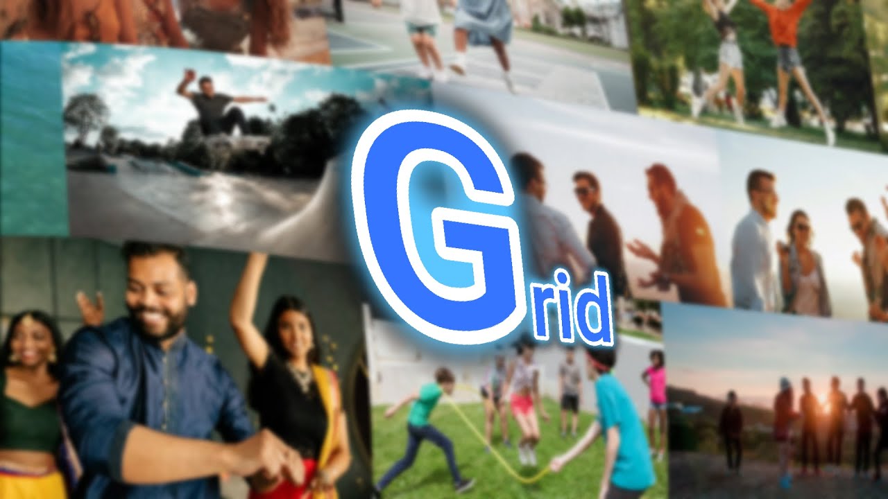 Slideshow Effect - Grid Transition 2 - Filmora 11 Tutorial
