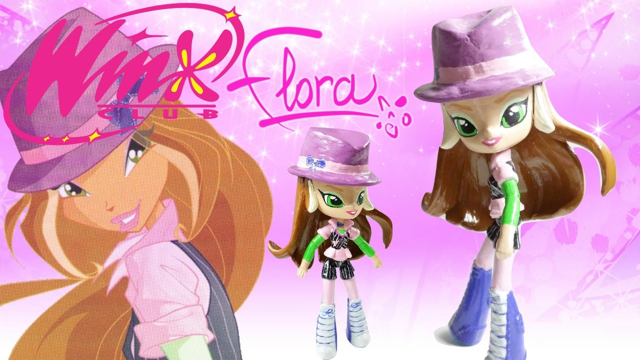 Custom Winx Club Flora Rockstar Doll DIY | Start With Toys