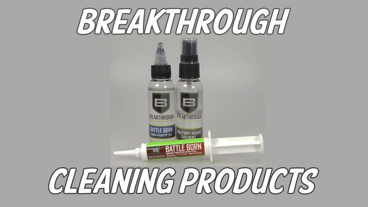 Breakthrough Firearm Cleaning Products