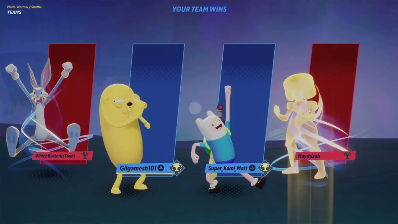 Multiversus Online 2v2 Gameplay | Finn & Jake Vs Bugs Bunny & Garnet