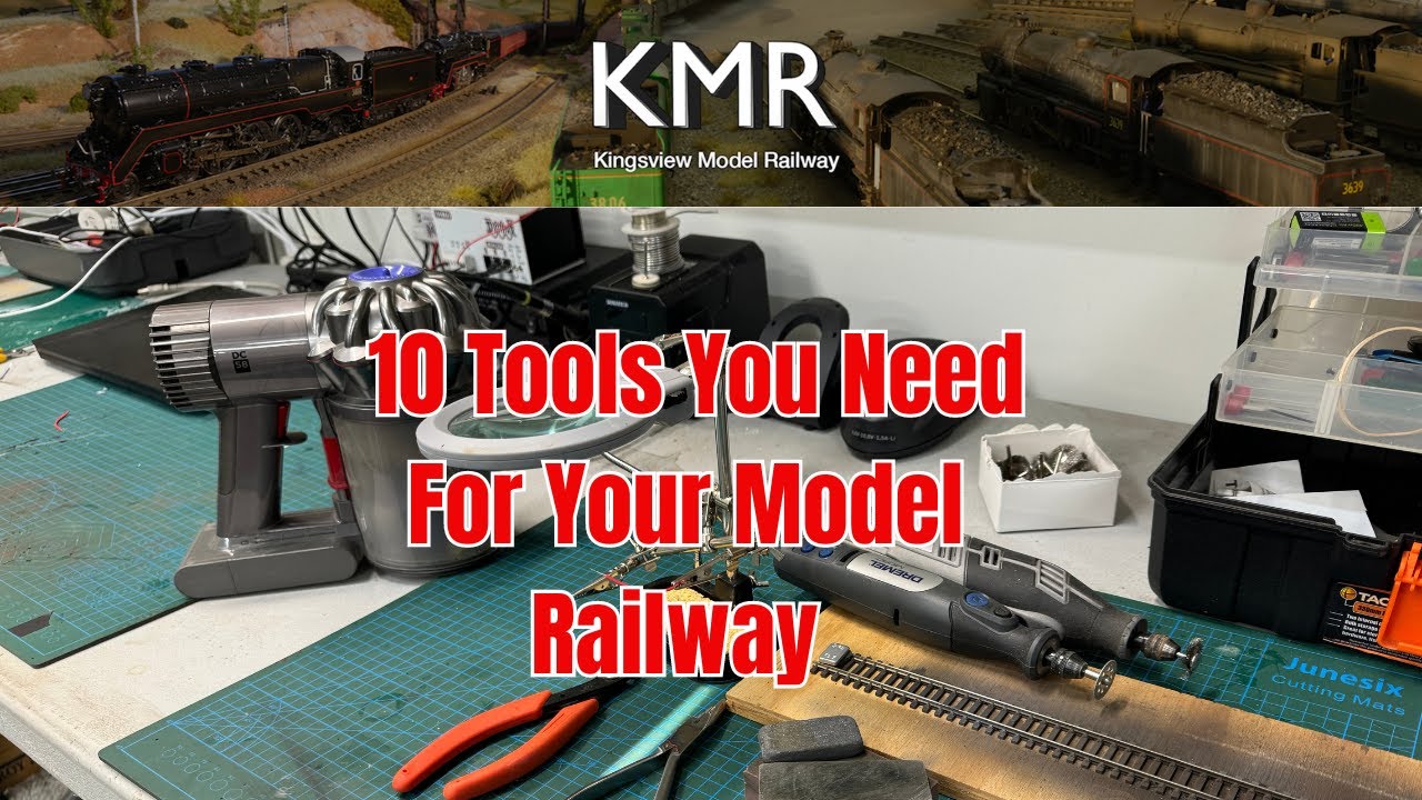 The Top 10 Tools for your Model Railway