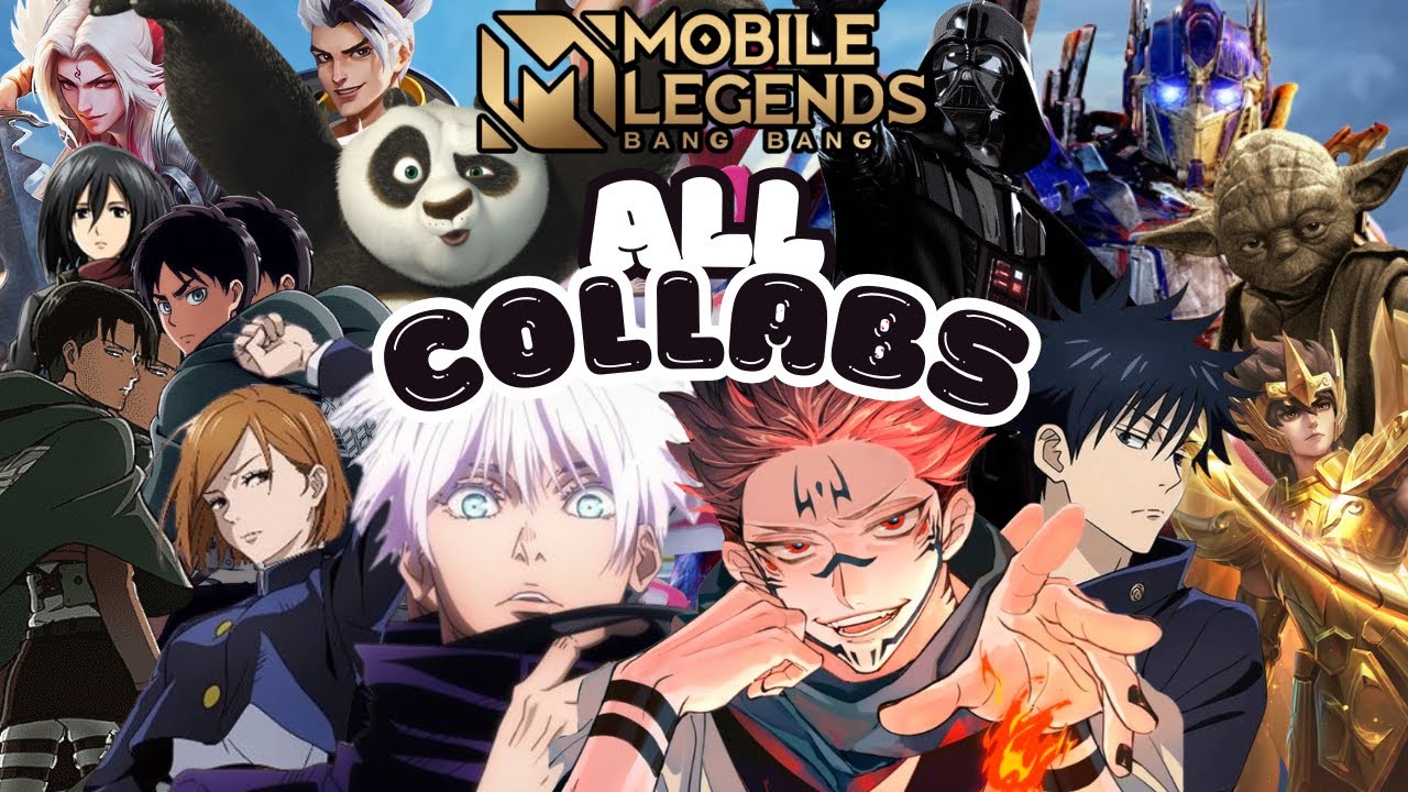 ALL COLLABORATION SKINS MOBILE LEGENDS | ENTRANCE ANIMATION