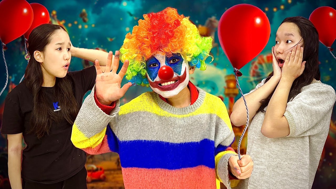 КЛОУН БІЗДІ АҢДЫДЫ🤡😢1 БӨЛІМ