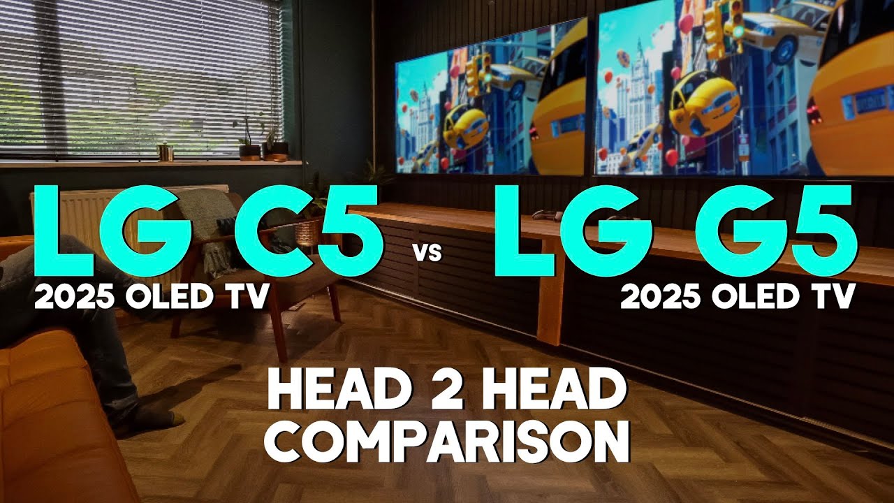 Сравнение LG C5 OLED и LG G5 OLED