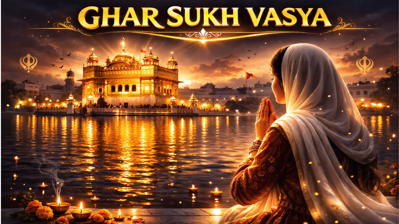 Ghar Sukh Vasya 🙏 | Powerful Shabad for Peaceful Home