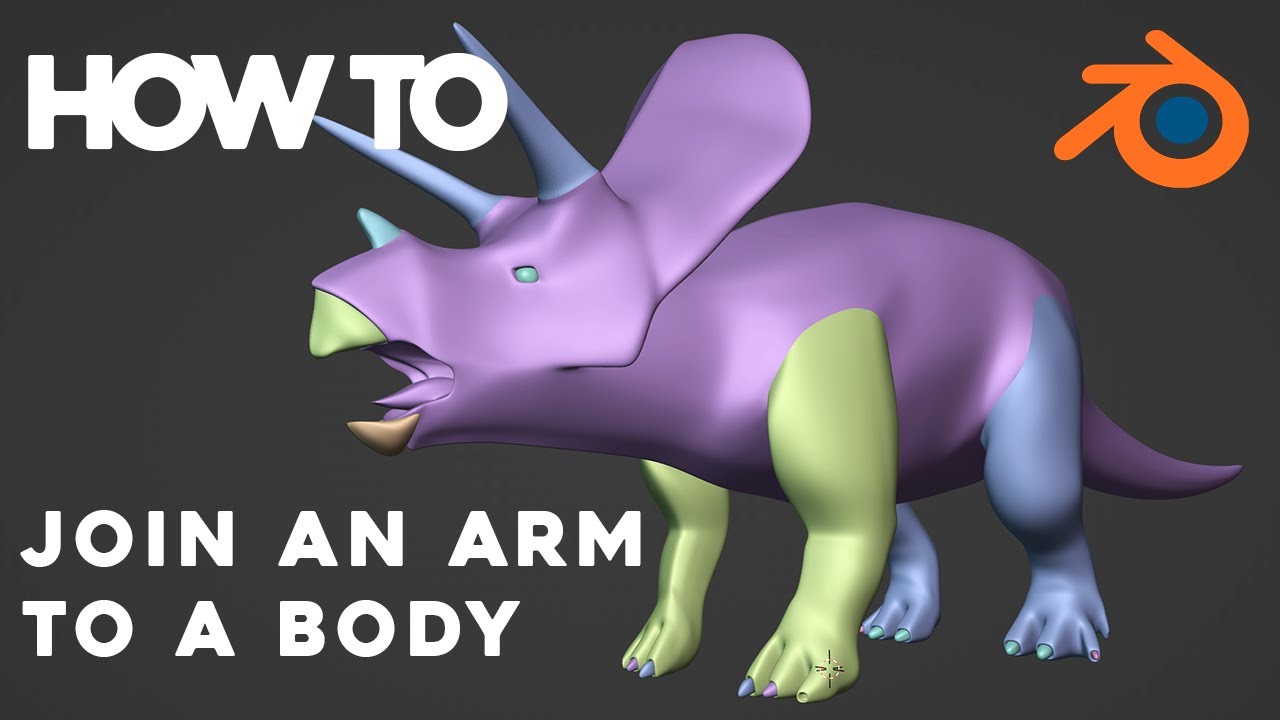 HOW TO: Join an Arm to a Body in Blender 3.0
