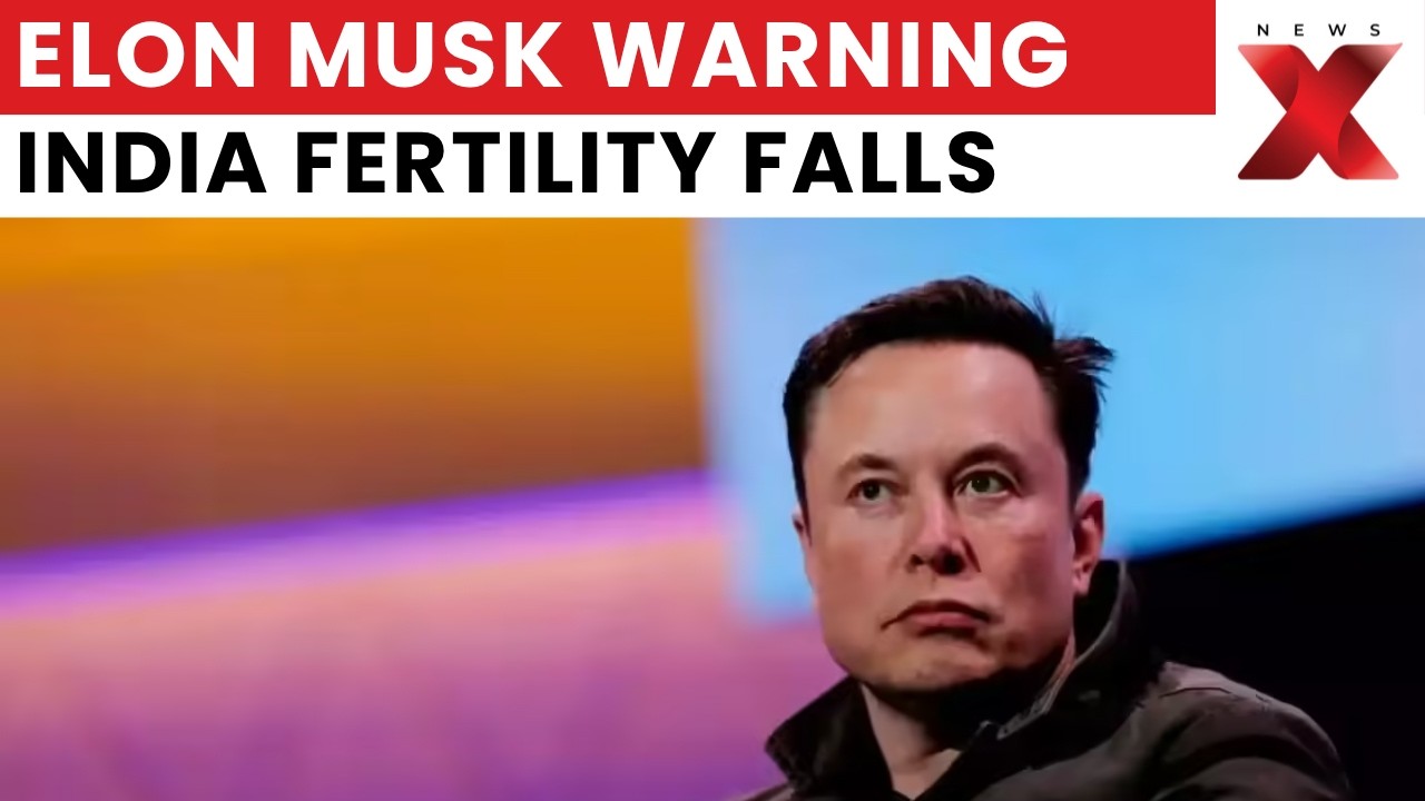 Elon Musk Warning | India Fertility Rate Falls Below Replacement Level | NewsX