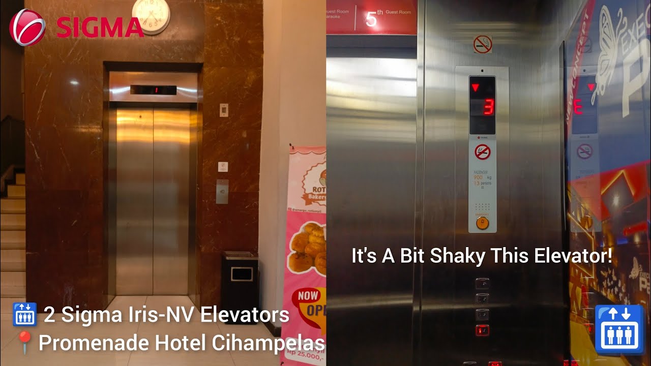 2 Sigma Iris-NV Traction Elevators - Promenade Hotel Cihampelas, Bandung