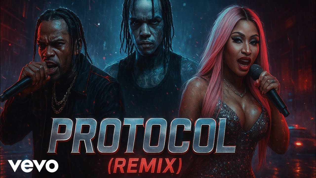 Protocol (Remix) &ndash; Skeng x Tommy Lee Sparta x Nicki Minaj | Traphall Street Anthem