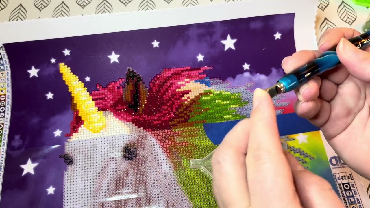 Diamond Dotz Rainbow Unicorn Part 5