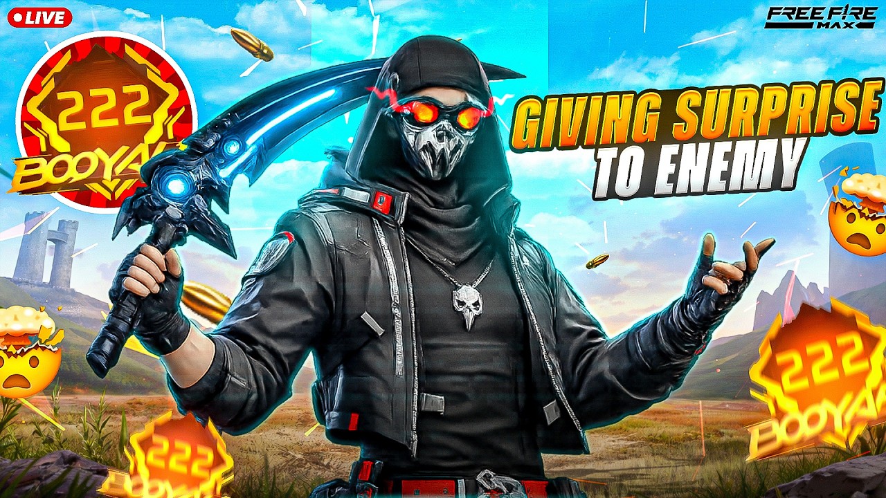 BACK WITH MAKING STREAKS & SURPRISING ENEMY WITH NEW SKILL😂 #freefire #fflive