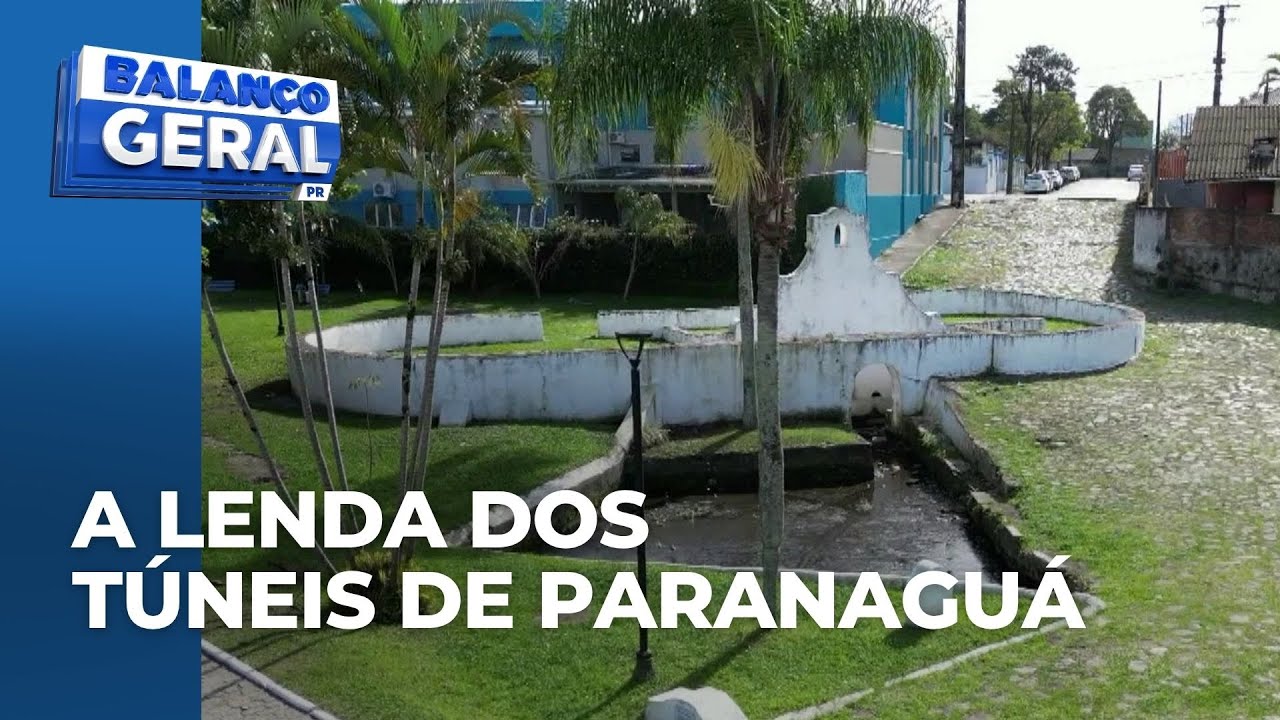 A lenda dos túneis subterrâneos de Paranaguá; ruas de pedra escondem passagens históricas