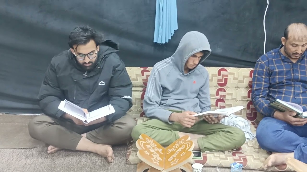 القارئ  احمد الخفاجي ما تيسر من الجزء ال١٢  حسينية الزهراءع شهر رمضان 1447هـ حي الغدير