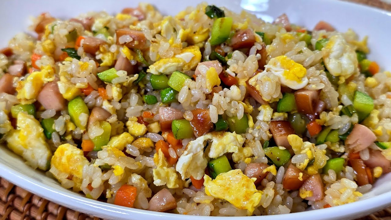 내가 만든 볶음밥이 🥇특별한 재료없이 10배 맛있어지는 이유. 이렇게 볶으면 훨씬 고슬고슬 맛있어요