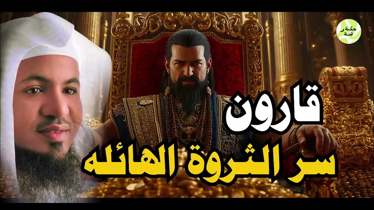 كيف حول قارون التراب الى ذهب؟ و كيف خسف به الله الأرض؟؟ | قصة  كاملة | الشيخ محمد الشنقيطي