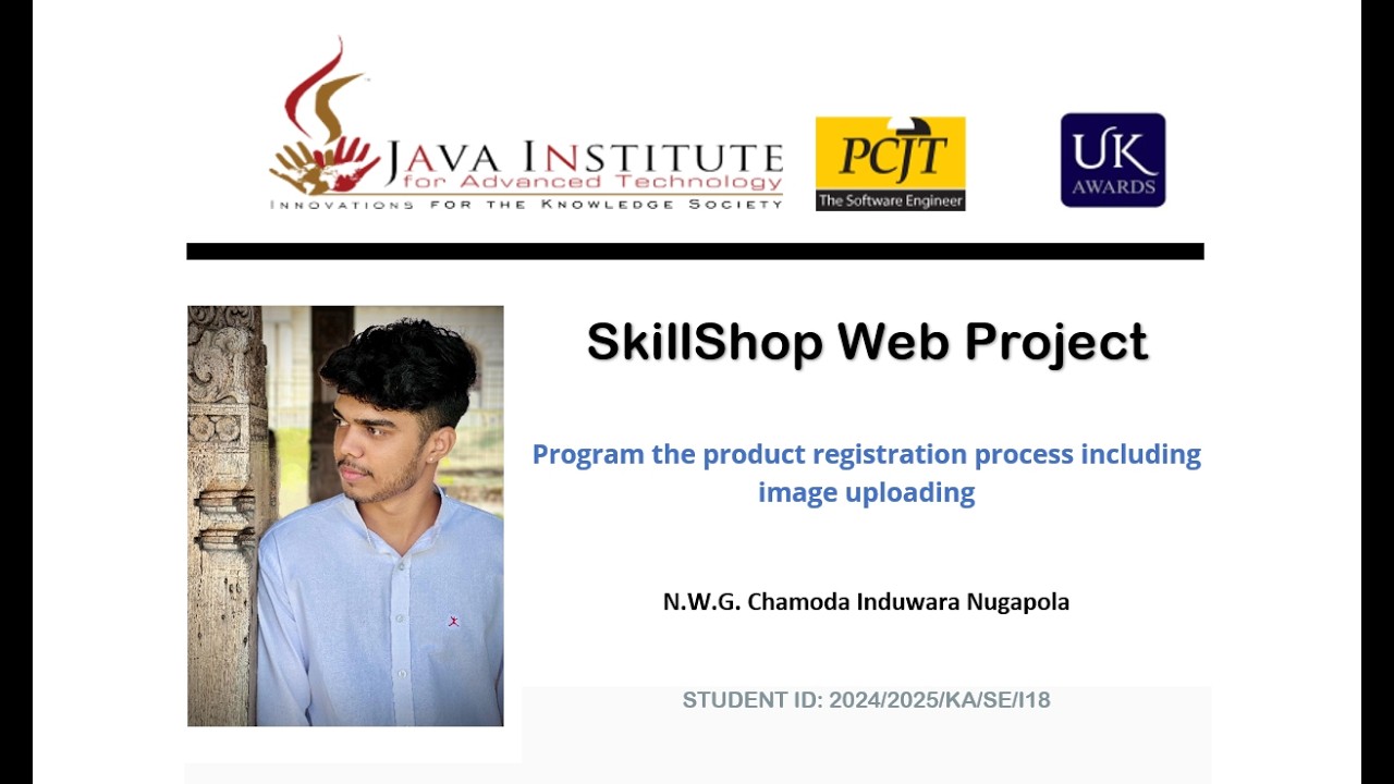 Task 13 | Program the product registration process including image uploading
