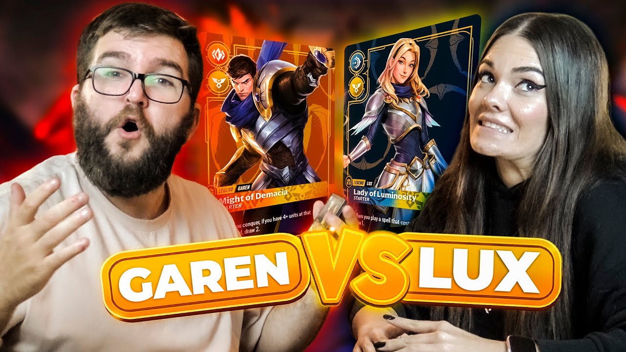 LA PRIMERA PARTIDA DE LEVIATHAN | Garen vs Lux | #riftbound con  @Leviathan ep. 2