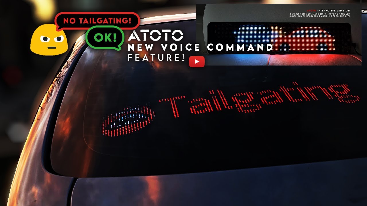ATOTO 🚨 Обзор автомобильной светодиодной панели с голосовым управлением! Свободные руки на Toyota...
