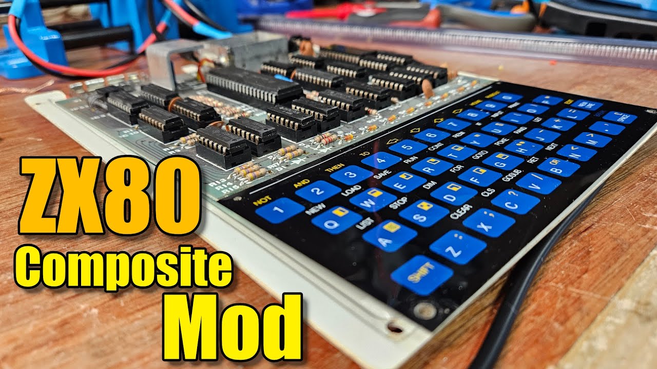 Modding a Sinclair ZX80. A New-To-Me Old Computer.