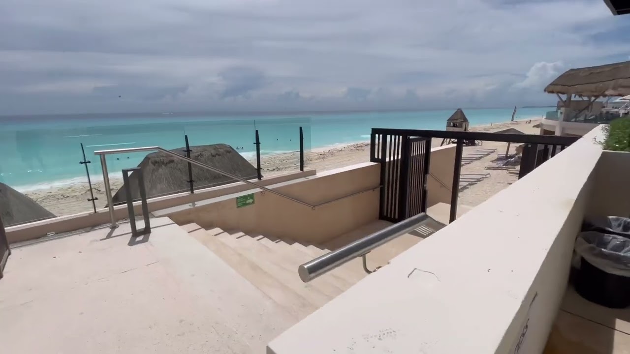 Marriott Cancún all-inclusive resort room tour and hotel tour.