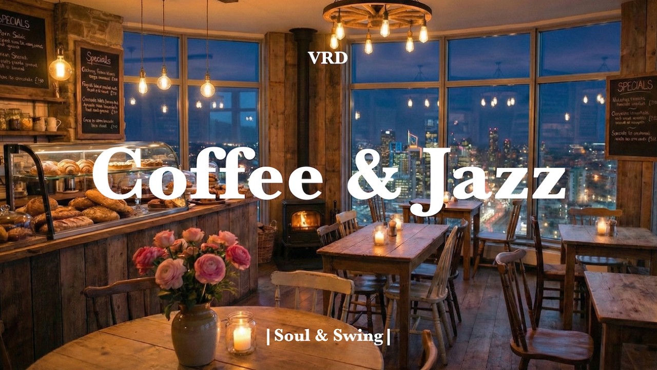 [Playlist] Where The World Slows Down | Jazz at Cozy Coffee Shop Relaxing Jazz Music Background