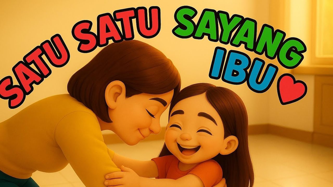 Satu-satu Aku sayang Ibu 💗  -  Lagu Anak Indonesia Populer - Balita TK PAUD