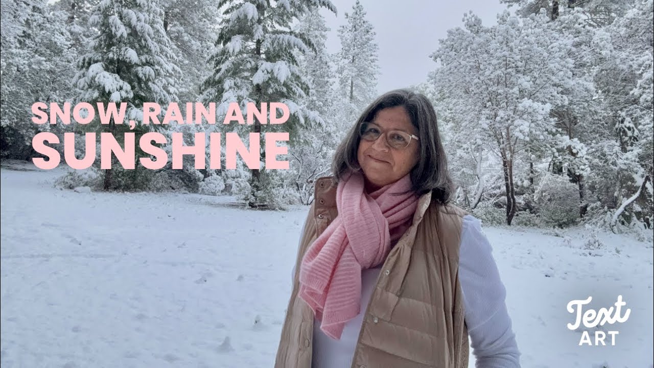 Mendocino living: Snow, rain and sunshine