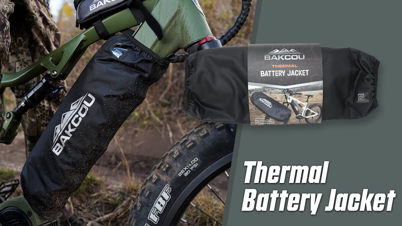 YOU NEED THIS FOR COLD WEATHER!  Use this to stop your eBike battery dropping to 0% in cold temps.