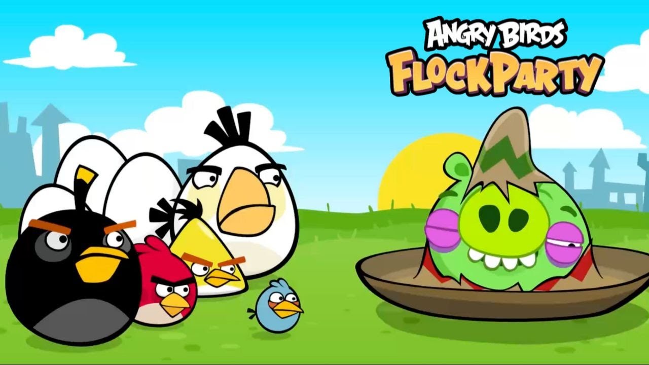 Angry Birds Flock Party Ham 'Em High All Levels