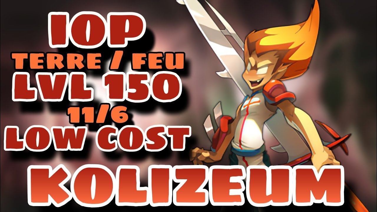 UN IOP TERRE FEU LVL 150 LOW COST POUR PVP ? DOFUS TOUCH