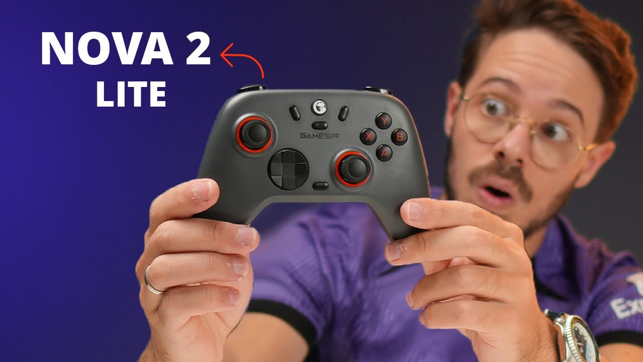 CHEGOU! Novo melhor controle pra PC? Gamesir NOVA 2 lite