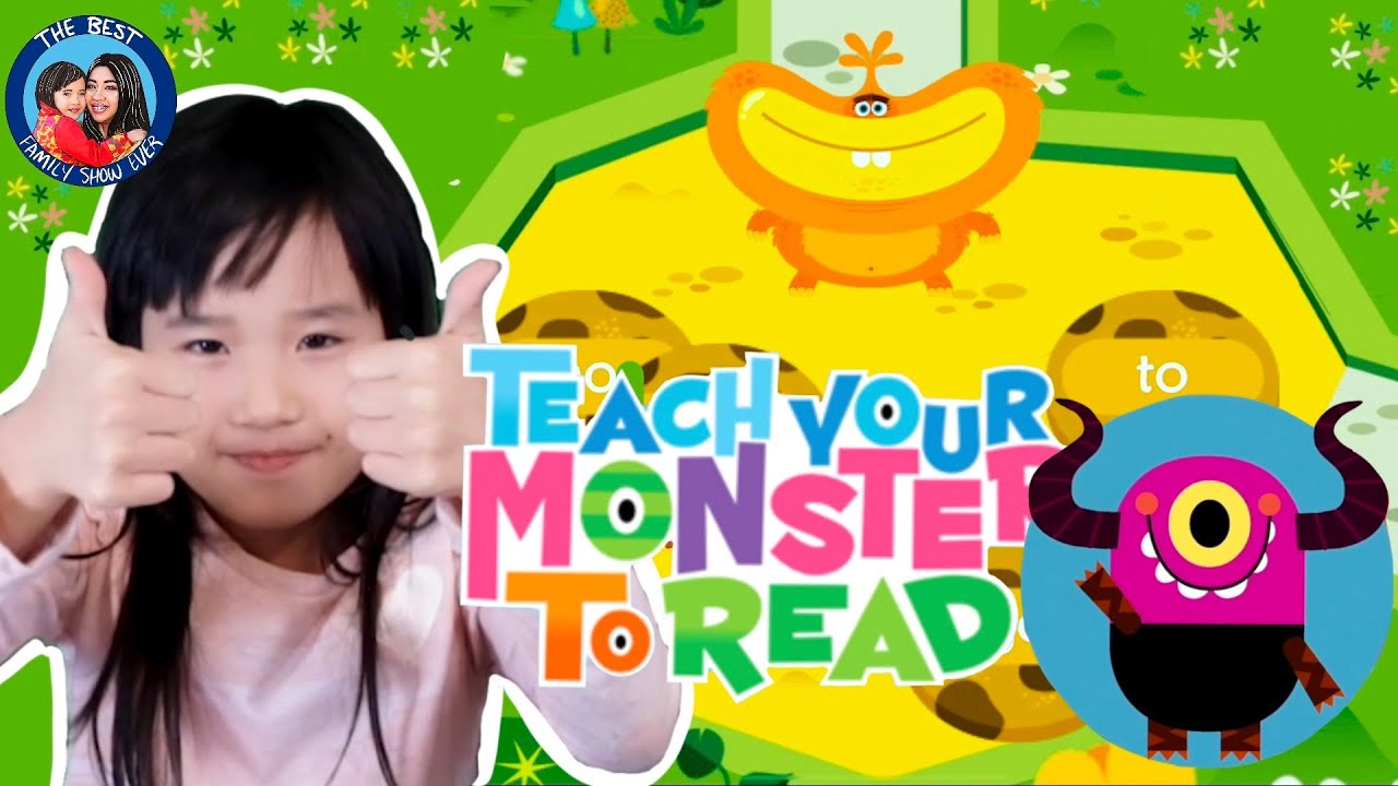 EP7 - Teach Your Monster How to Read is an awesome game when learning how to read!