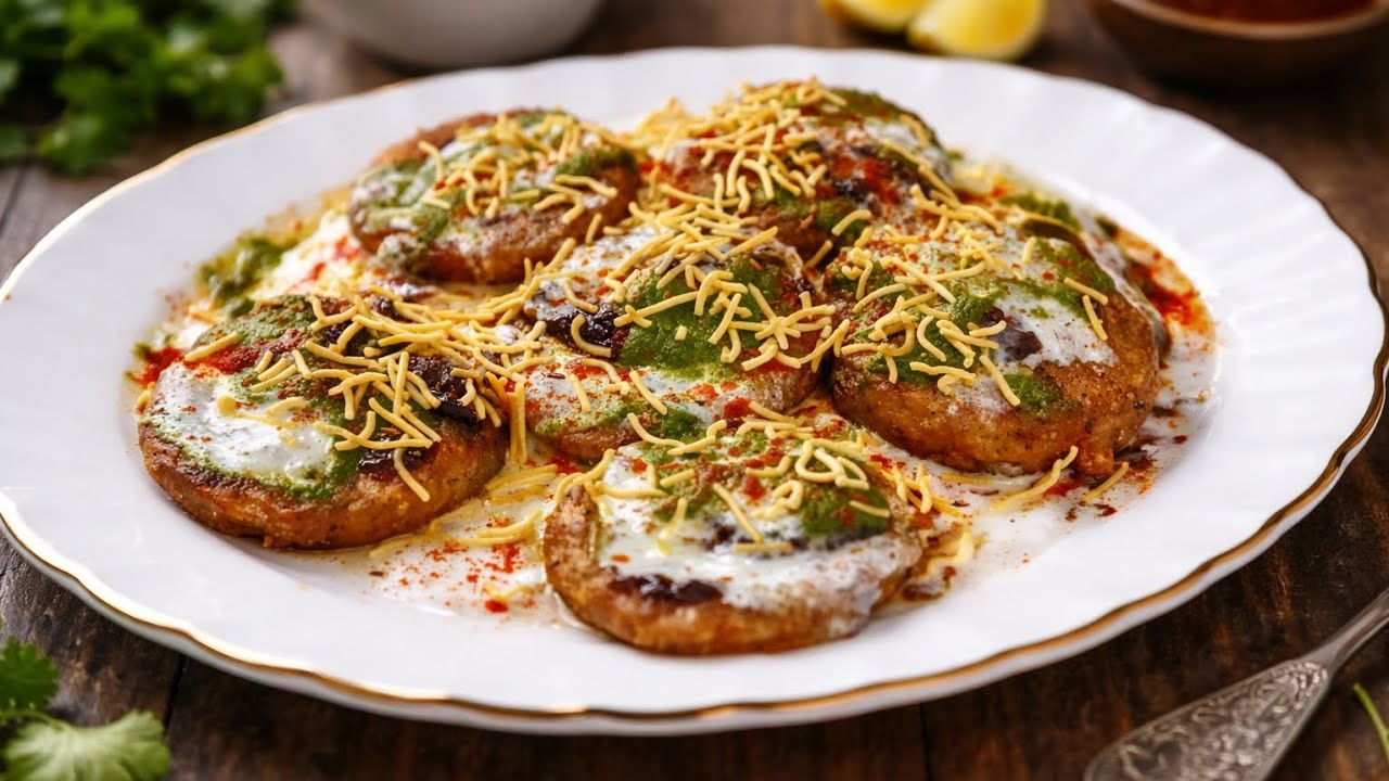 Street Style Aloo Tikki Chaat Recipe | Crispy & Chatpati Chaat | ZAIKA Junction 😋