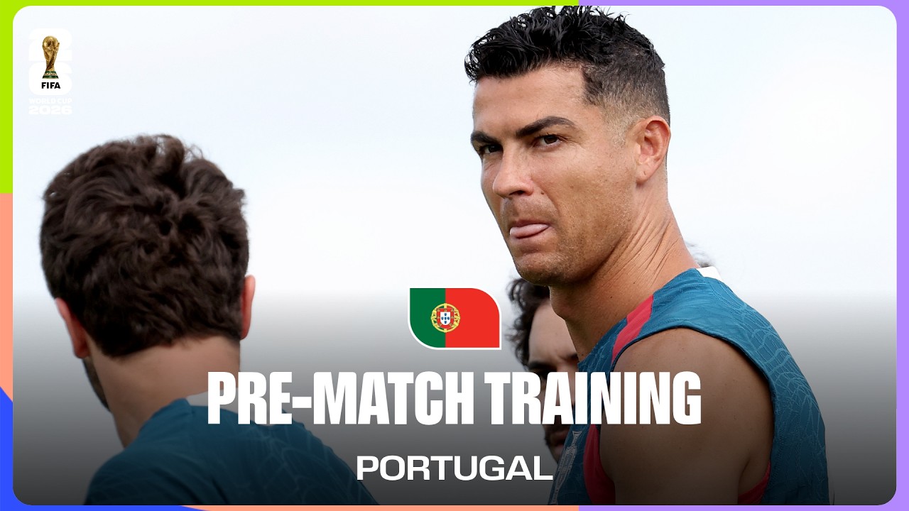 Portugal Train Before Colombia | FIFA World Cup 2026&trade;