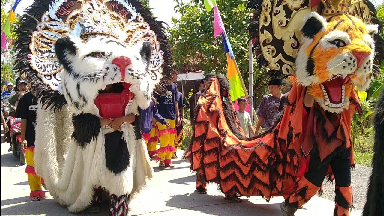 Kirab Meriah..!  Barongan Tlaga Sakti Di Krajanbogo Malang Tempel Bonang Demak | Hidayah Demak