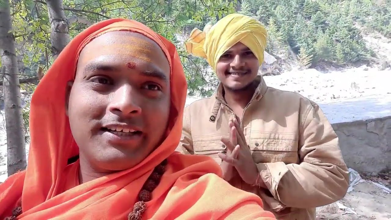 गंगोत्री हिमालय में हैं गंगाबाग जहां रहते है साधु (विडियो पूरा देखें)||swami advaitanand||#गंगोत्री