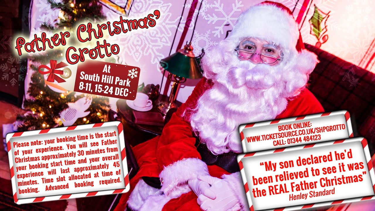 Father Christmas' Grotto at South Hill Park 2016