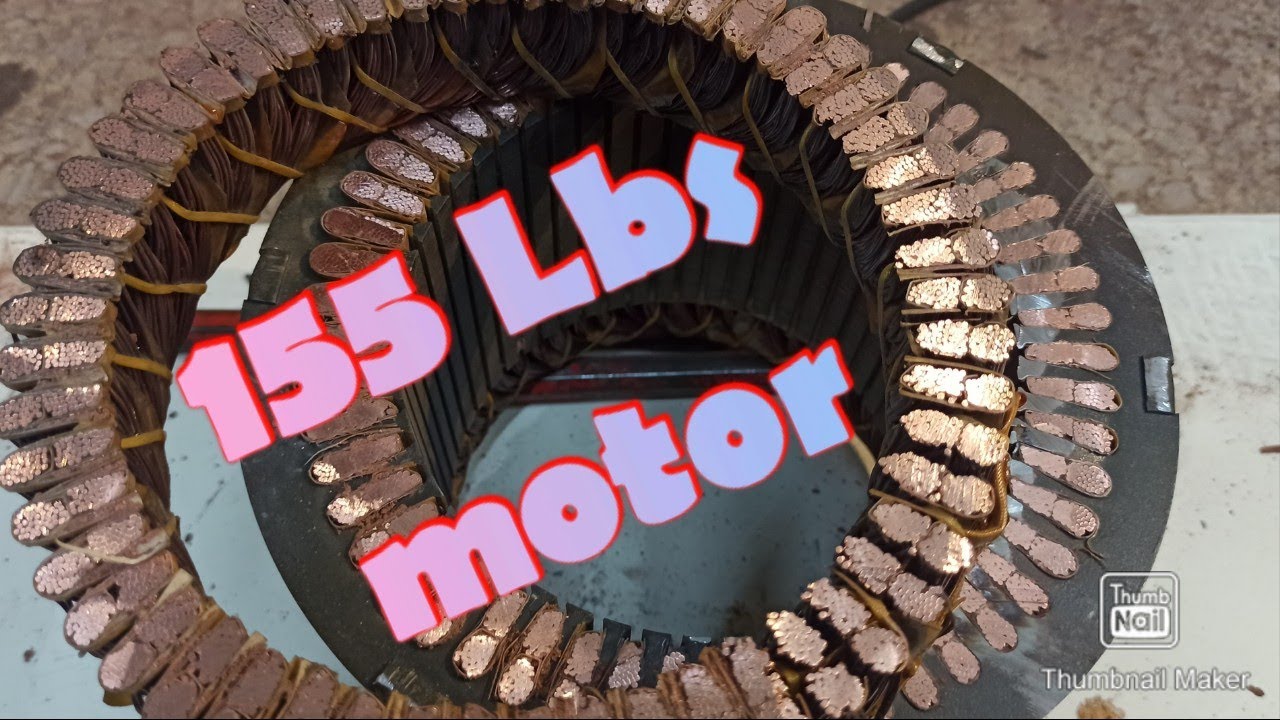 scrapping a BIG electric motor for copper...