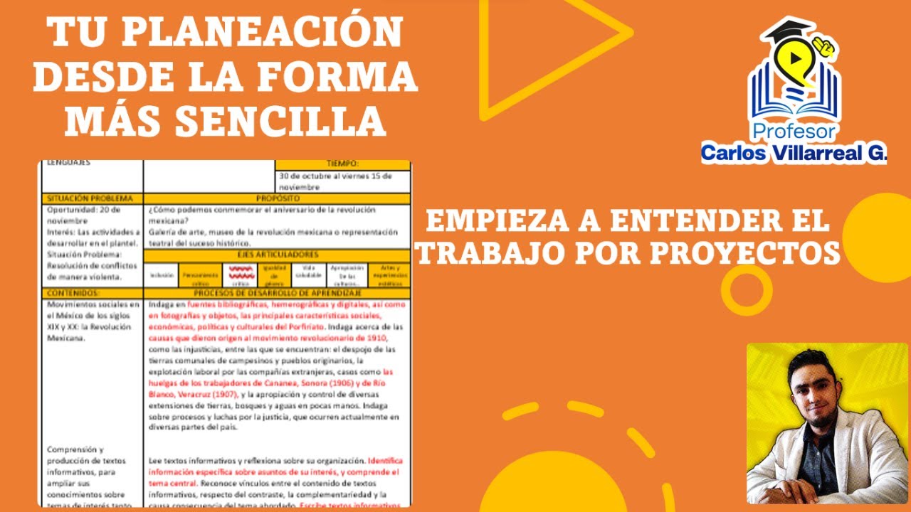 La planeación más sencilla que puedes hacer con la NEM
