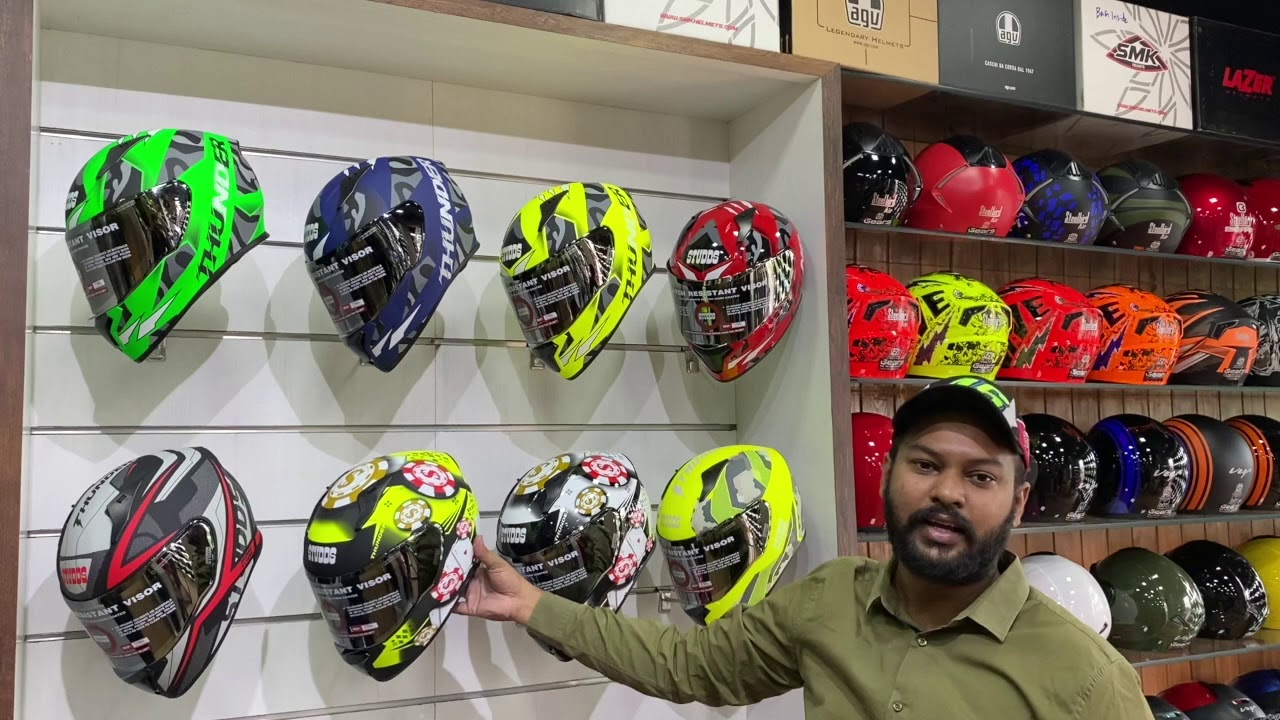Studds Thunder Helmets | New series D6 & D7 In stock | Rs 1895 WhatsApp to order |  English (2021)